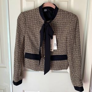 Zara tweed jacket